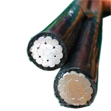 2x16 mm2 2*16 Overhead Insulated Aluminum Alloy Twisted Cable ABC Cable Duplex WIth Multi Sizes